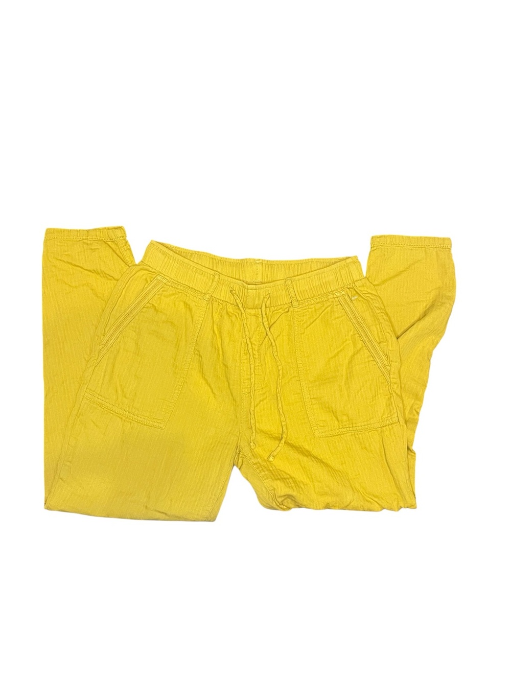 Old Navy Mustard Yellow Drawstring Joggers